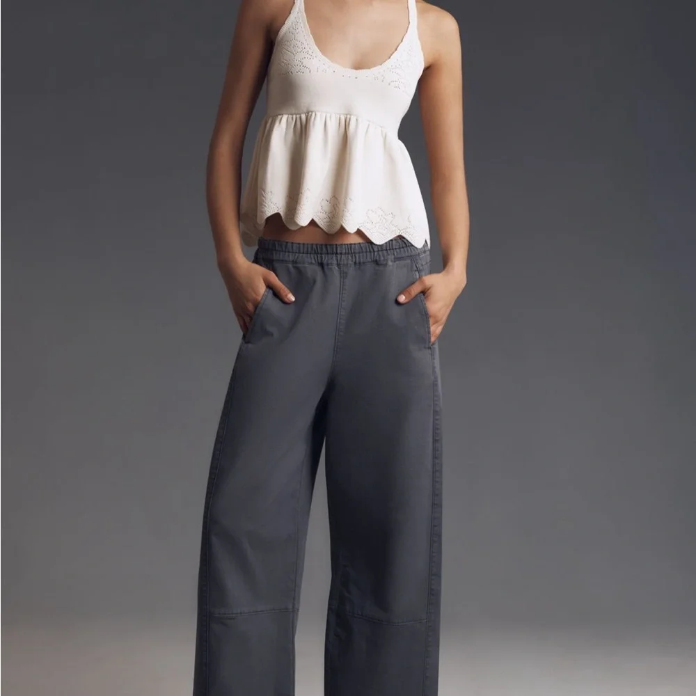 The Izzie Relaxed Pull-On Barrel Pants by Pilcro - Picture 5 of 5